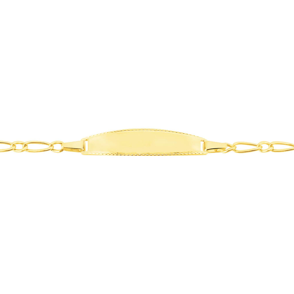 Bracciale Con Targhetta Holy Oro Giallo - Bracciali con Incisione Bambino | Stroili