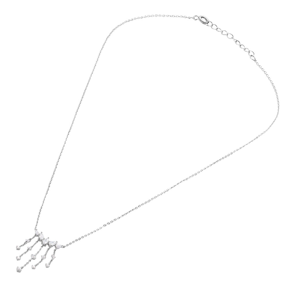 Collana Silver Elegance Argento Rodiato Cubic Zirconia - Collane Donna | Stroili
