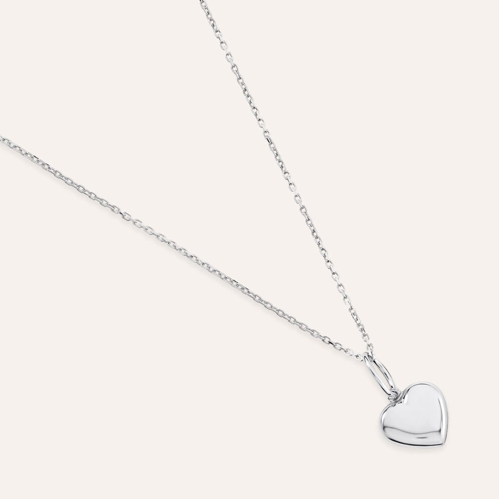 Pendente Love Beats Argento Rodiato