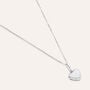 Pendente Love Beats Argento Rodiato