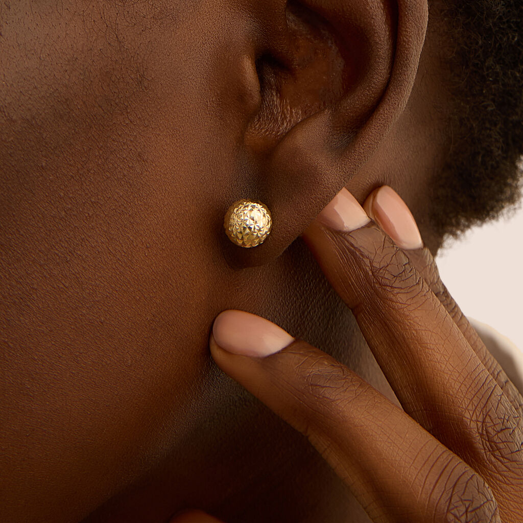 Orecchini Lobo Isabelle Oro Giallo