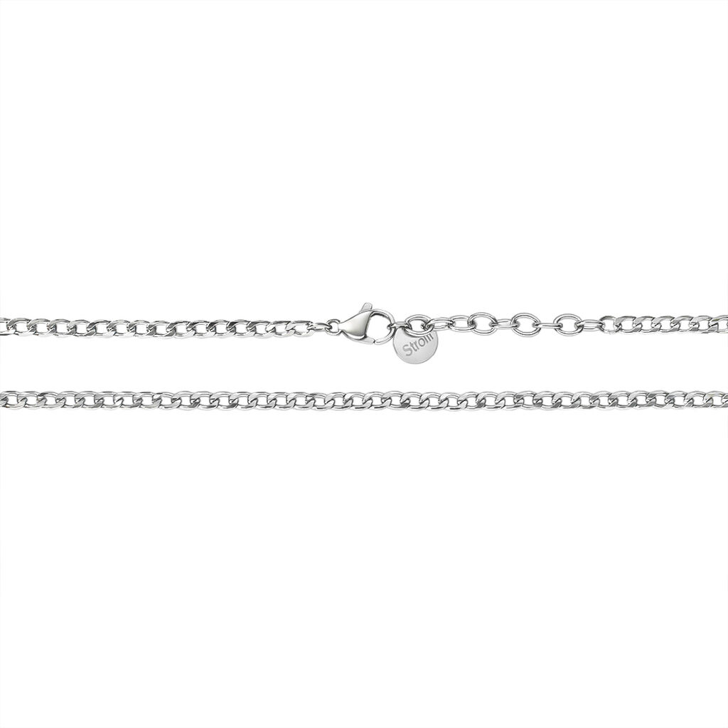 Collana Lady Chic Acciaio Bicolore Bianco / Rosa Cristallo - Collane Donna | Stroili