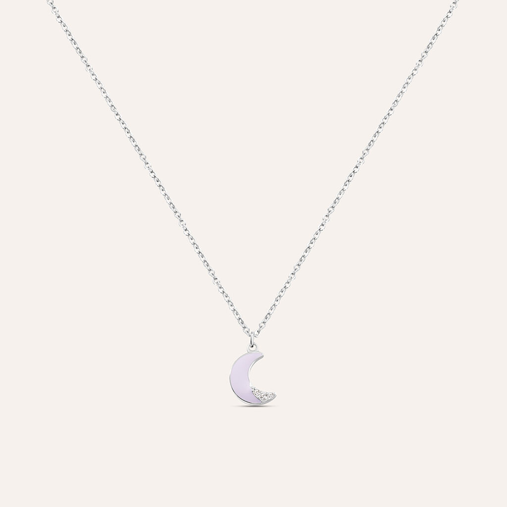 Collana Lady Sweet Acciaio Cristallo