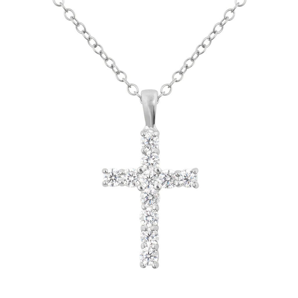 Collana Silver Elegance Argento Rodiato Cubic Zirconia - Collane Donna | Stroili