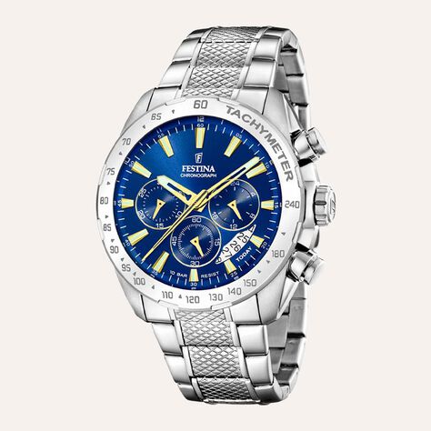 Orologio Al Quarzo Festina Timeless Chronograph F20668/2 - Orologi con Datario Uomo | Stroili