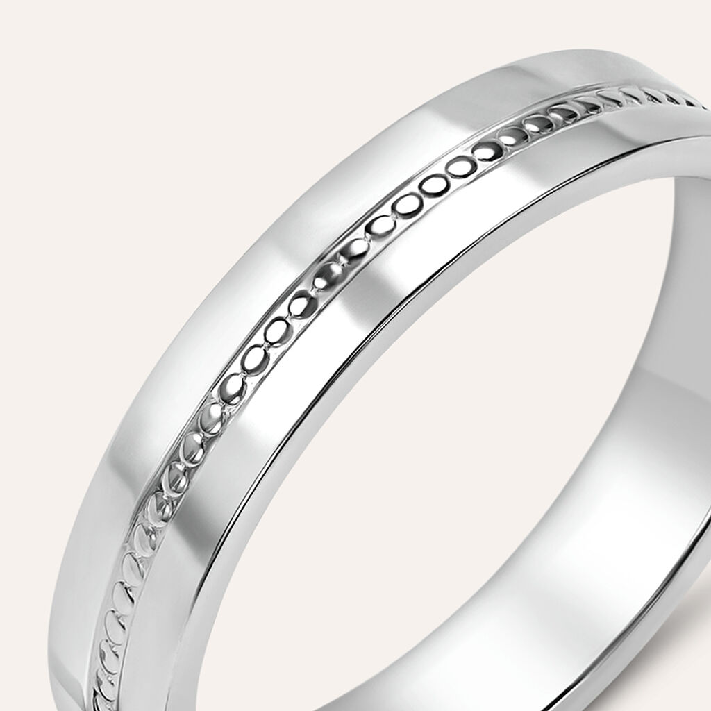 Anello Fedina Silver Collection Argento Rodiato - Fedine Unisex | Stroili
