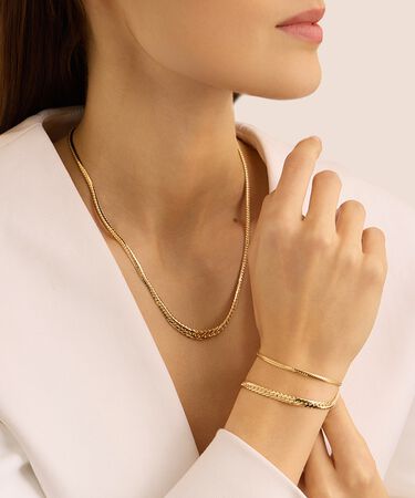 Bracciale Catena Golden Lover Oro Giallo