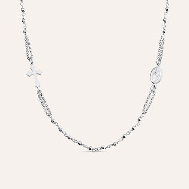 Collana Rosario Silver Soul Argento Rodiato