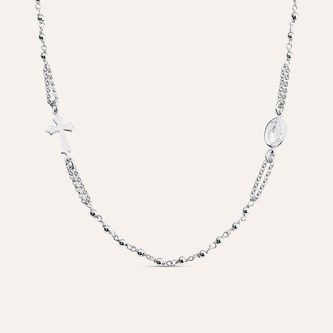 Collana Rosario Silver Soul Argento Rodiato - Collane Rosario Donna | Stroili