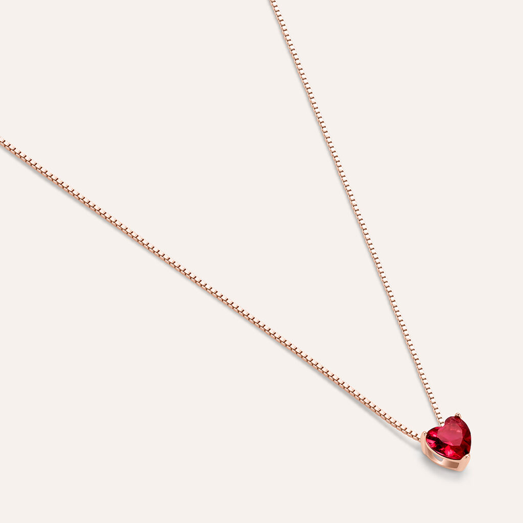 Collana Punto Luce Silver Rainbow Argento Rosa Cubic Zirconia - Gioielli Donna | Stroili