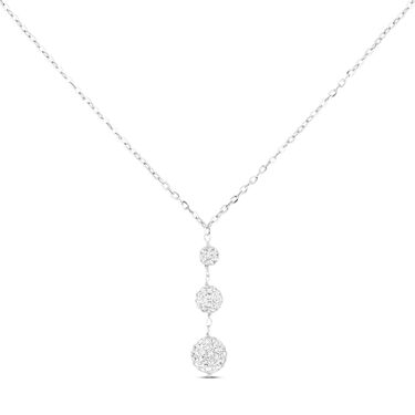 Collana Crystal Gold Oro Bianco Cristallo