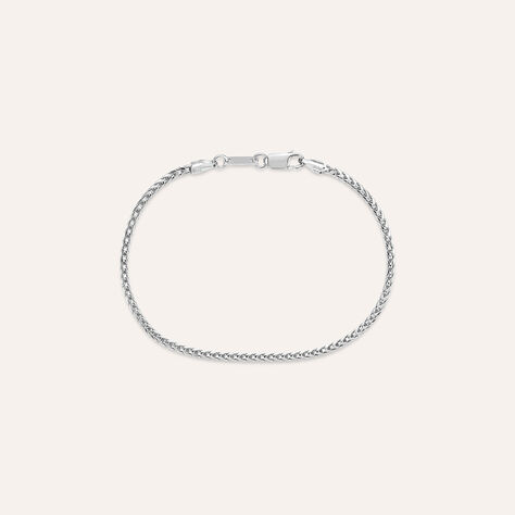 Bracciale Catena Gentleman Argento Rodiato - Bracciali Uomo | Stroili