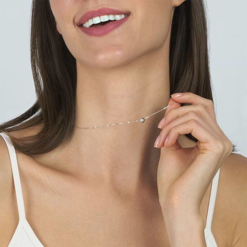 Collana Isabelle Oro Bianco - Collane Donna | Stroili