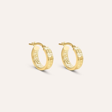 Orecchini A Cerchio Toujours Oro Giallo - Orecchini a Cerchio Donna | Stroili