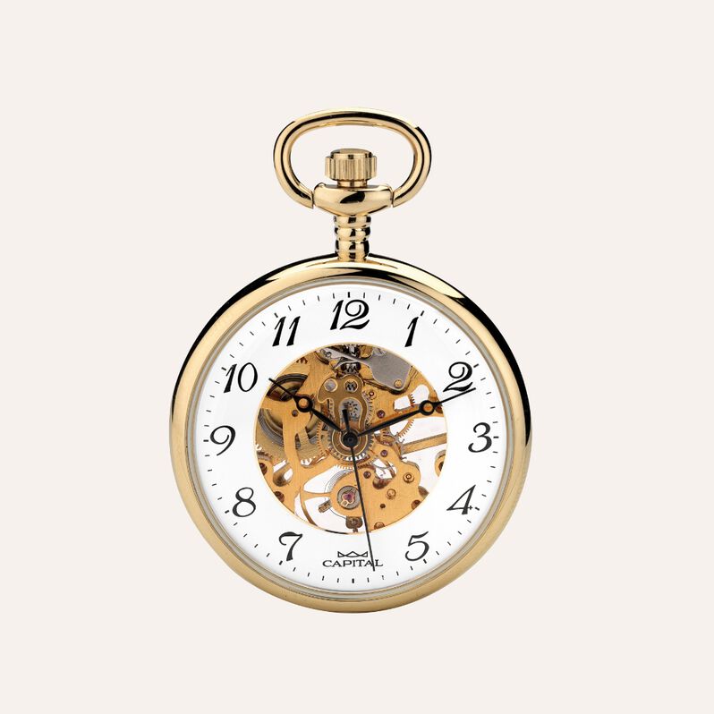 Orologio da Tasca Meccanico Capital Tc170-01 - Orologi solo Tempo Uomo | Stroili