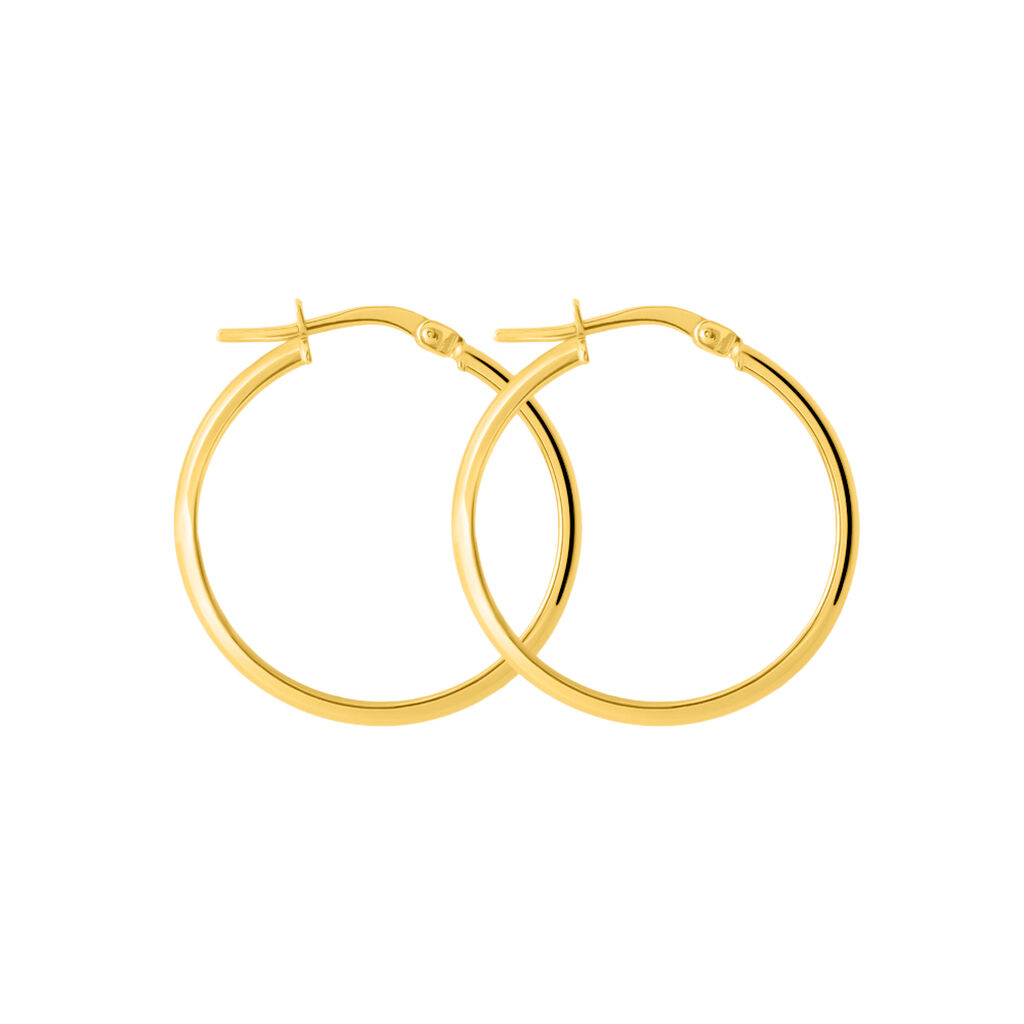 Orecchini A Cerchio Toujours Oro Giallo - Orecchini a Cerchio Donna | Stroili