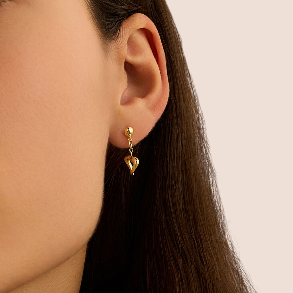 Orecchini Pendenti Gold Essence Oro Giallo