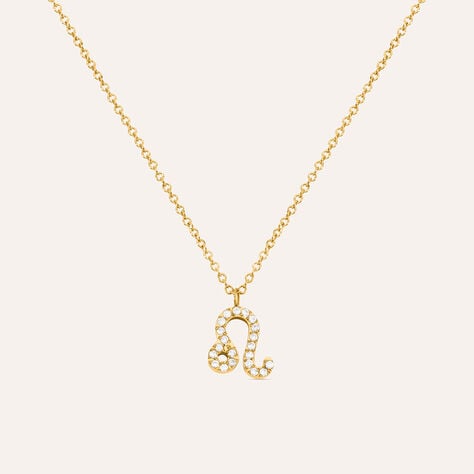 Collana Radiance Acciaio Dorato Cubic Zirconia - Collane Donna | Stroili