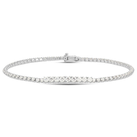 Bracciale Tennis Silver Elegance Argento Rodiato Cubic Zirconia - Bracciali Tennis Donna | Stroili