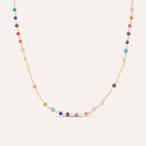 Collana Silver Soul Argento Rosa Cristallo - Collane Donna | Stroili