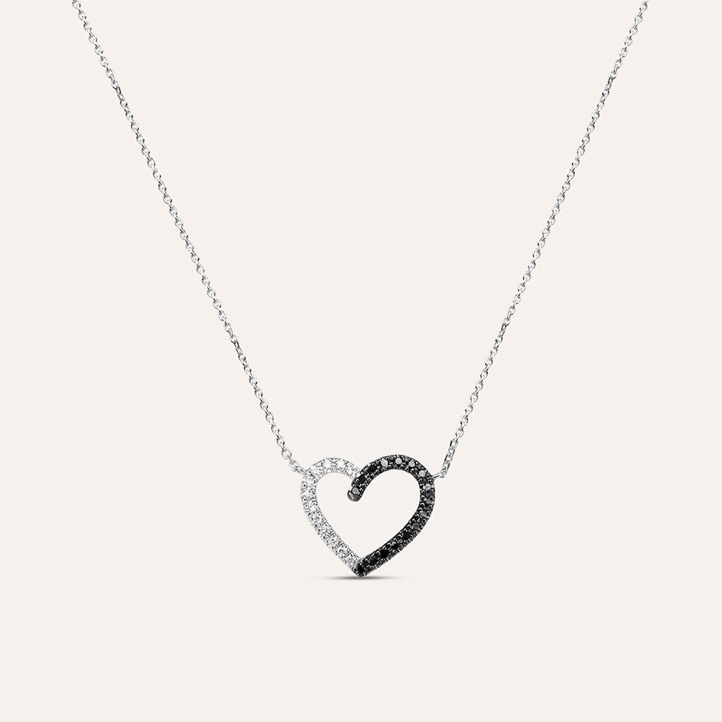 Collana Sophia Oro Bianco Diamante - Collane Donna | Stroili