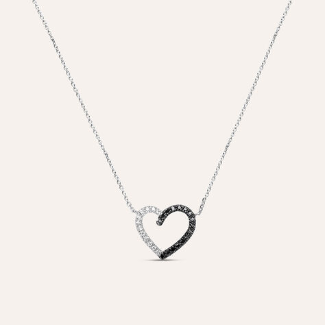 Collana Sophia Oro Bianco Diamante - Collane Donna | Stroili