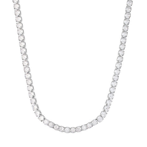 Collana Tennis Romantic Shine Metallo Cristallo - Collane Tennis Donna | Stroili
