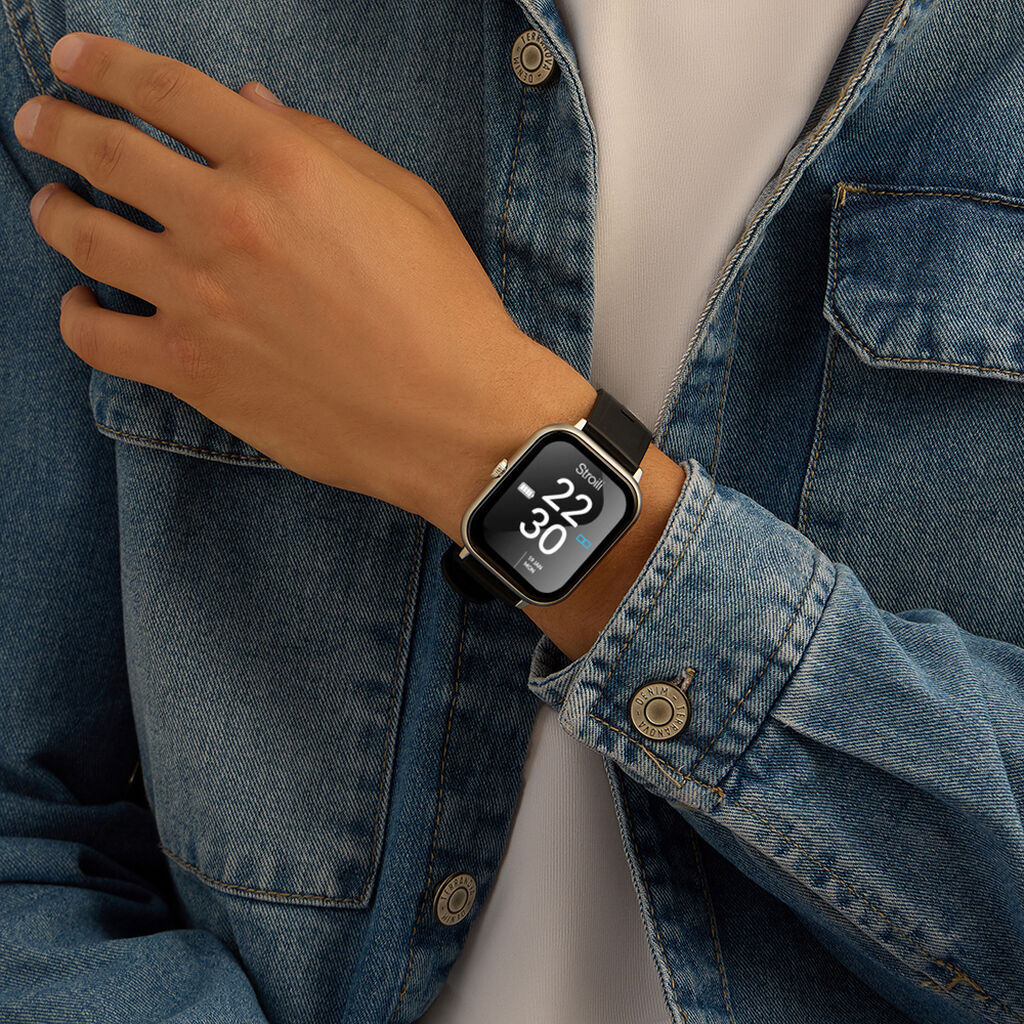 Smartwatch AMOLED Stroili Square