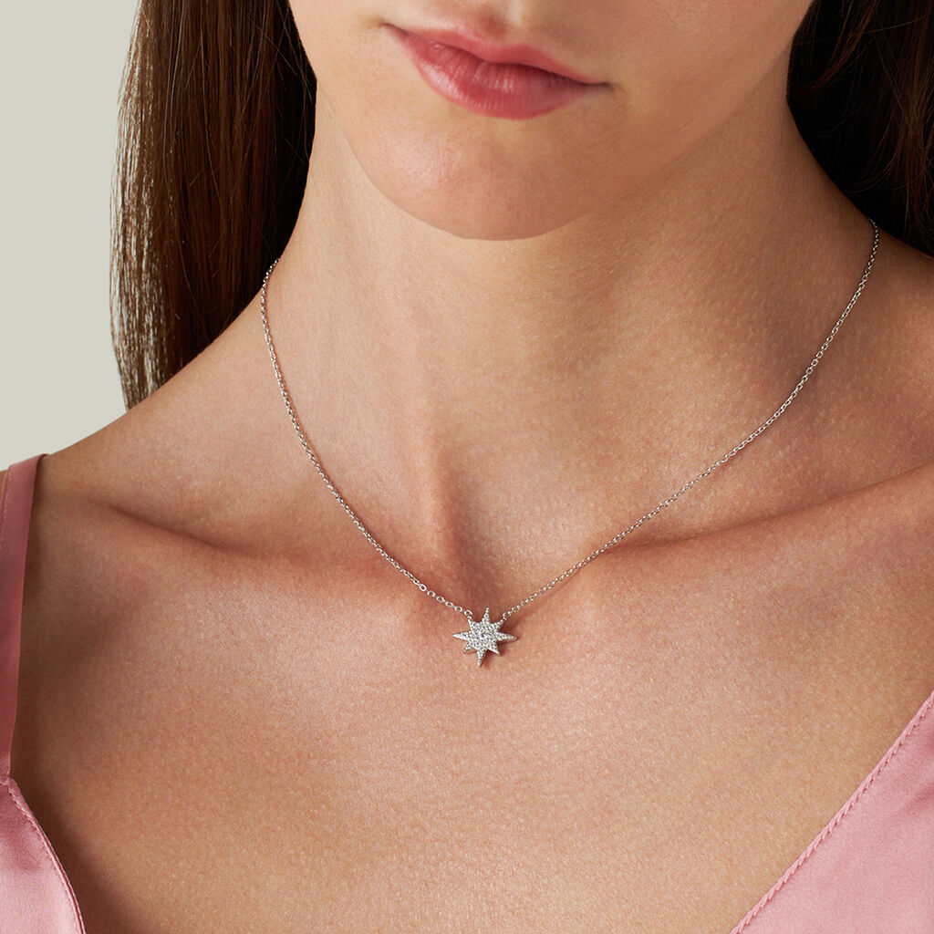 Collana Silver Moments Argento Rodiato Cubic Zirconia - Collane Donna | Stroili
