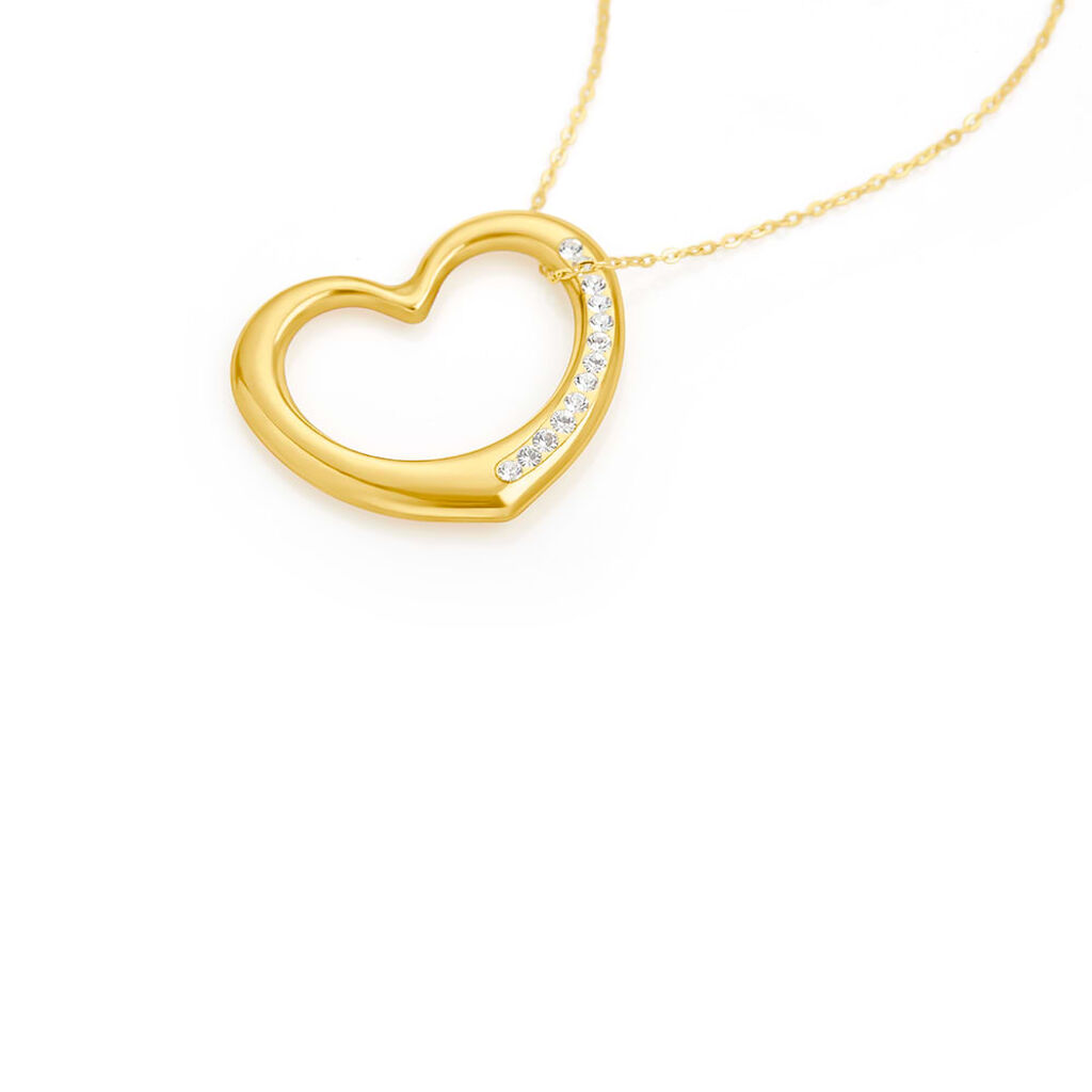 Collana Christelle Oro Giallo Cristallo - Collane Donna | Stroili