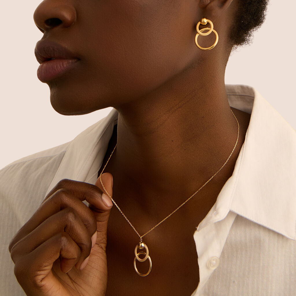 Orecchini Pendenti Isabelle Oro Giallo