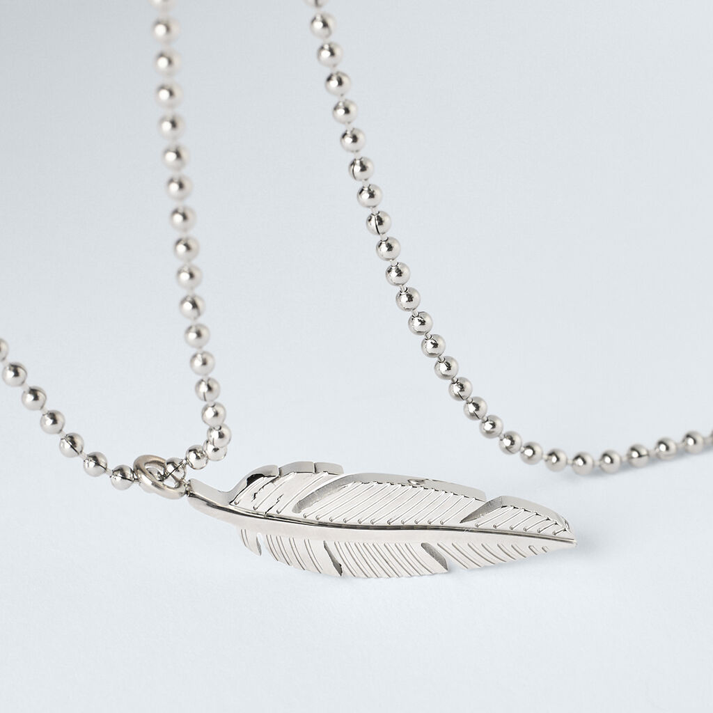 Collana Man Code Acciaio