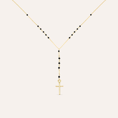 Collana Rosario Holy Oro Giallo Spinello - Collane Rosario Donna | Stroili