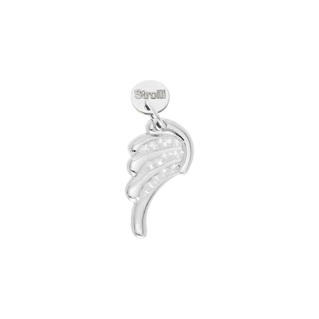 Pendente Love Beats Argento Rodiato - Ciondoli con Incisione Donna | Stroili