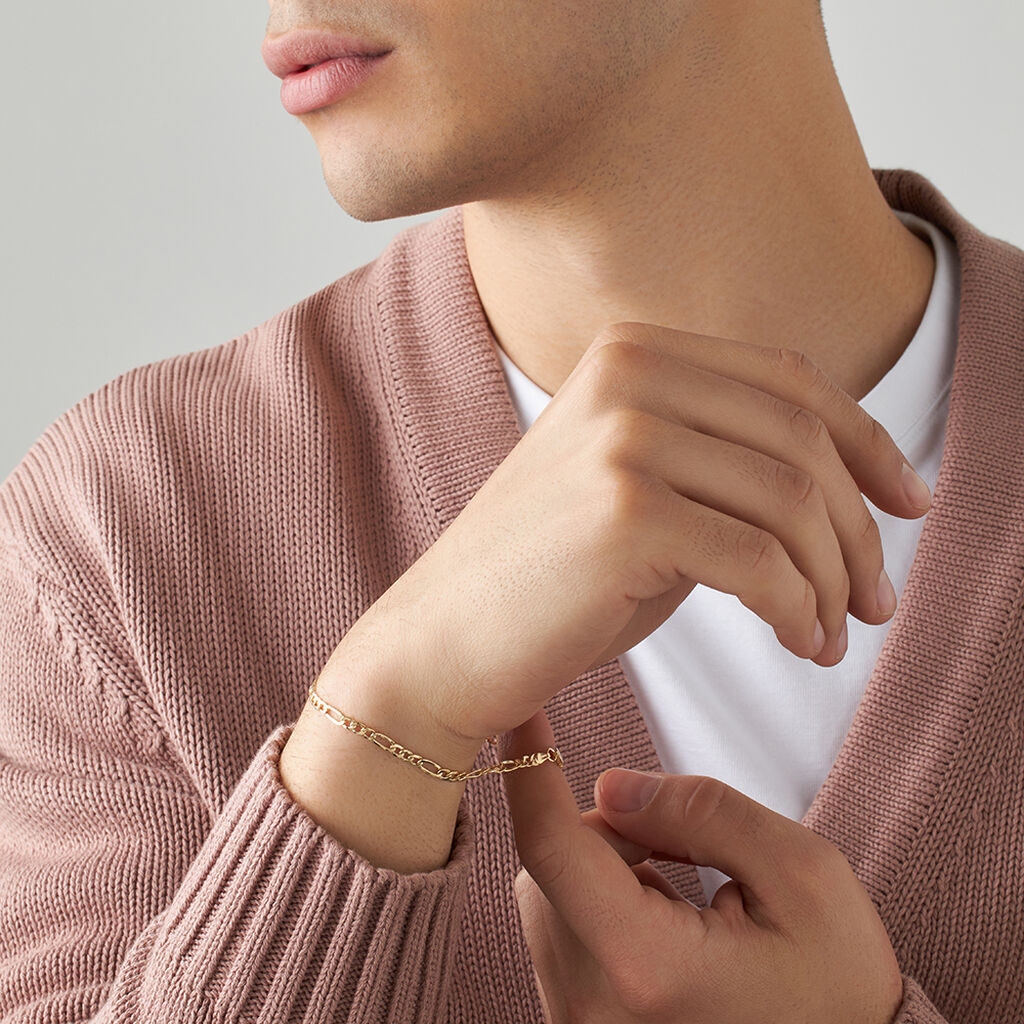 Bracciale Catena L'homme Or Oro Giallo - Bracciali Uomo | Stroili
