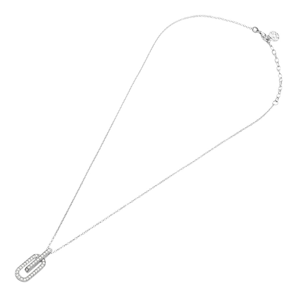 Collana Silver Shine Argento Rodiato Cubic Zirconia - Collane Donna | Stroili