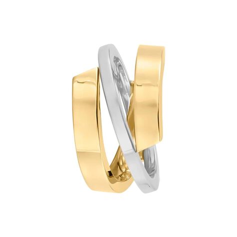 Anello Fascia Gold Essence Oro Bicolore - Anelli 18 Carati Donna | Stroili