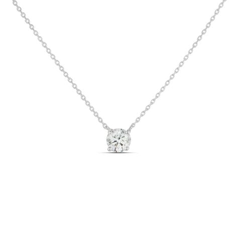 Collana Punto Luce Diamade Oro Bianco Diamante Lab-Grown - Collane Punto Luce Donna | Stroili