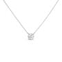 Collana Punto Luce Diamade Oro Bianco Diamante Lab-Grown