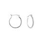 Orecchini A Cerchio Grace Oro Bianco Diamante