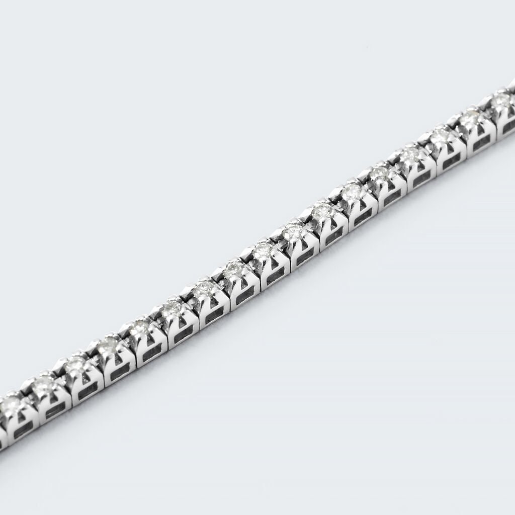 Bracciale Tennis Firmamenti Oro Bianco Diamante - Bracciali Tennis Donna | Stroili