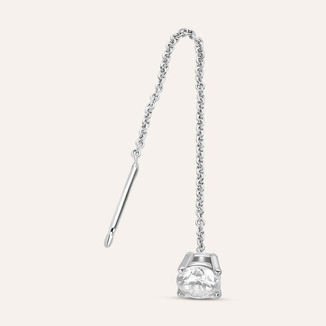 Orecchini Pendenti Punto Luce Silver Elegance Argento Rodiato Cubic Zirconia - Orecchini Pendenti Donna | Stroili