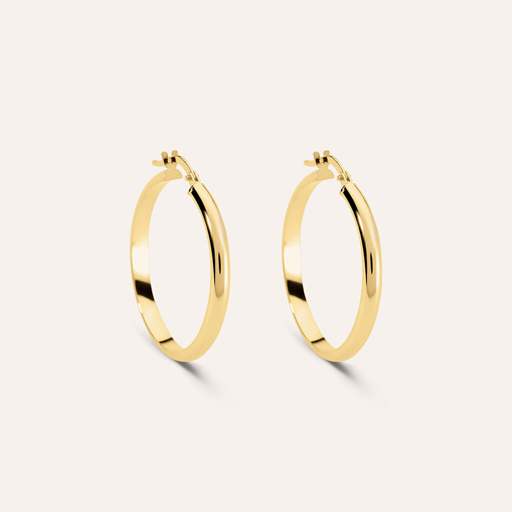 Orecchini A Cerchio Toujours Oro Giallo