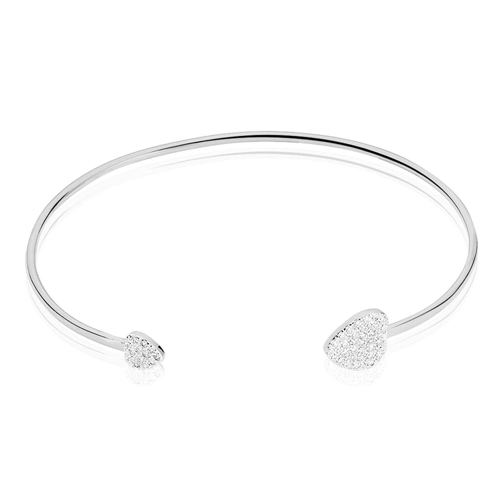 Bangle Silver Shine Argento Rodiato Cubic Zirconia - Bracciali Rigidi Donna | Stroili