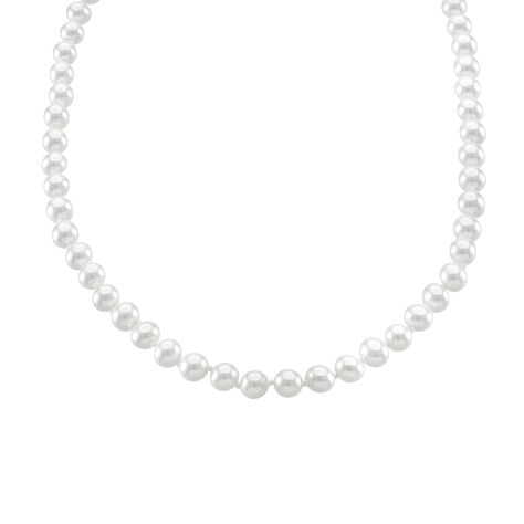 Collana Silver Pearls Argento Rodiato Perla sintentica - Collane Donna | Stroili