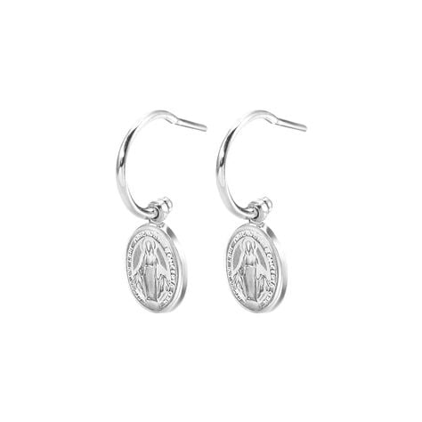 Orecchini A Cerchio Silver Soul Argento Rodiato - Orecchini a Cerchio Donna | Stroili