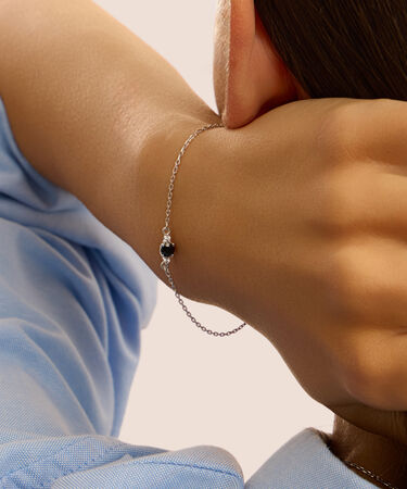 Bracciale Punto Luce Silver Elegance Argento Rodiato Cubic Zirconia