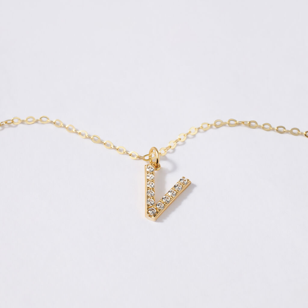 Collana Claire Oro Giallo Cubic Zirconia - Collane Donna | Stroili
