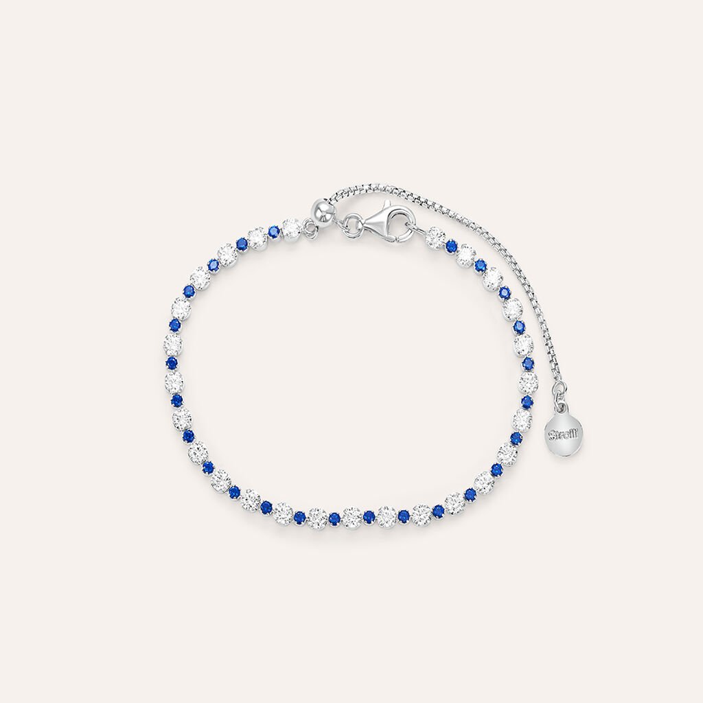 Bracciale Tennis Silver Elegance Argento Rodiato Cubic Zirconia