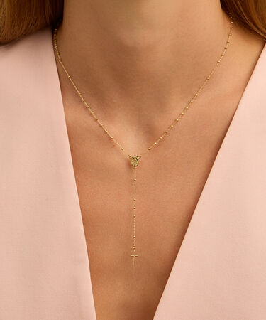 Collana Rosario Holy Oro Giallo